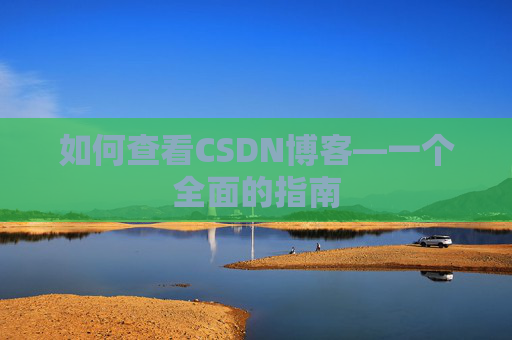 如何查看CSDN博客—一个全面的指南